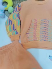 Rainbow Turuncu Bebek Takım