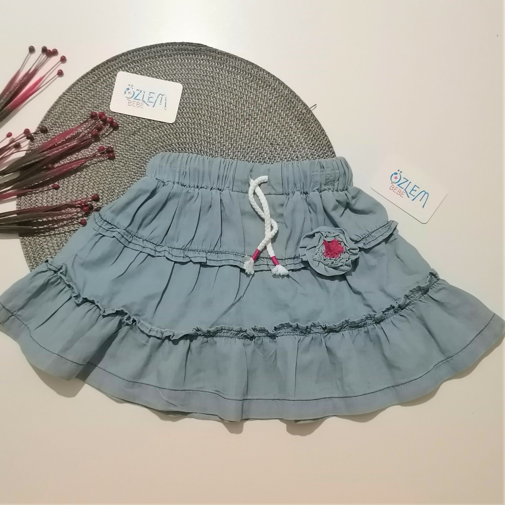 Uçuş Uçuş Kiloş Denim Etek