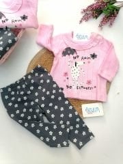 No Rain Flowers Pembe 2'li Takım