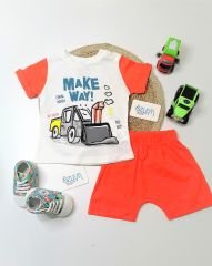 Make Way Şortlu Bebek Takım