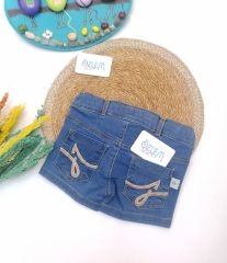 Unisex Denim Şort