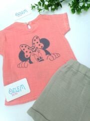 Minie Mouse Müslin 2'li Takım