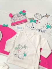 Unicorn Desenli 10'lu Hastane Çıkışı
