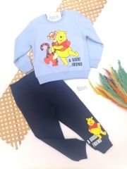Winie&Tiger Mavi Çocuk Takım