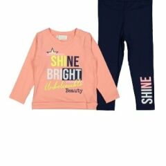 Shine Bright Pembe Badi Taytlı Takım