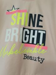 Shine Bright Pembe Badi Taytlı Takım