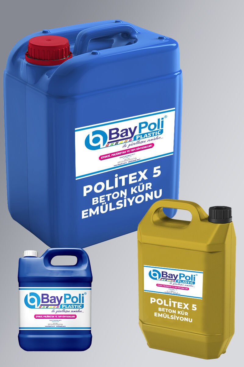POLİTEX 5 BETON KÜR EMÜLSİYONU