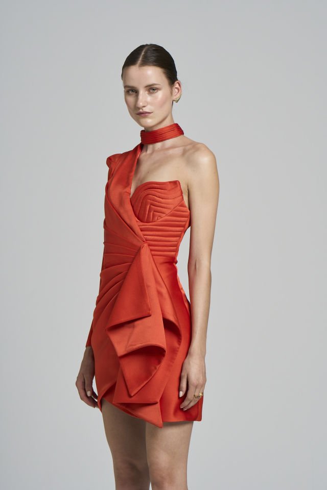 Scarlet Dress  Tuba Ergin Online