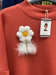 Malaya Oversize Sweatshirt - Kiremit