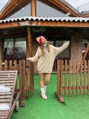 Malaya 4 Mevsim Sweatshirt - Bej