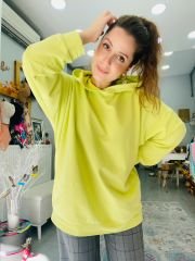 Malaya Mevsimlik Neon Sweatshirt