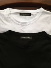 Malaya Basic Bisiklet Yaka Oversize Tshirt