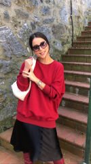 Malaya 4 Mevsim Sweatshirt - Bordo