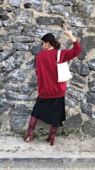 Malaya 4 Mevsim Sweatshirt - Bordo