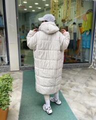Malaya Oversize Uzun Şişme Mont