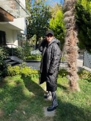 Malaya Oversize Uzun Şişme Mont
