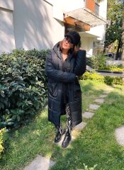 Malaya Oversize Uzun Şişme Mont