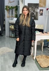 Malaya Oversize Uzun Şişme Mont