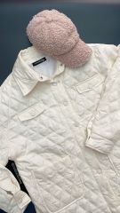Oversize Kapitone Ceket