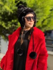 Oversize Peluş Kaban