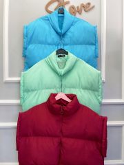 Oversize Şişme Yelek - Bordo