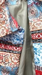 Etnik Desen Oversize Mont