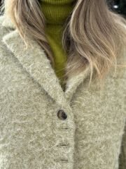 Kırçıllı Oversize Boyfriend Ceket