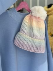 Malaya Oversize Bebe Mavi Sweatshirt