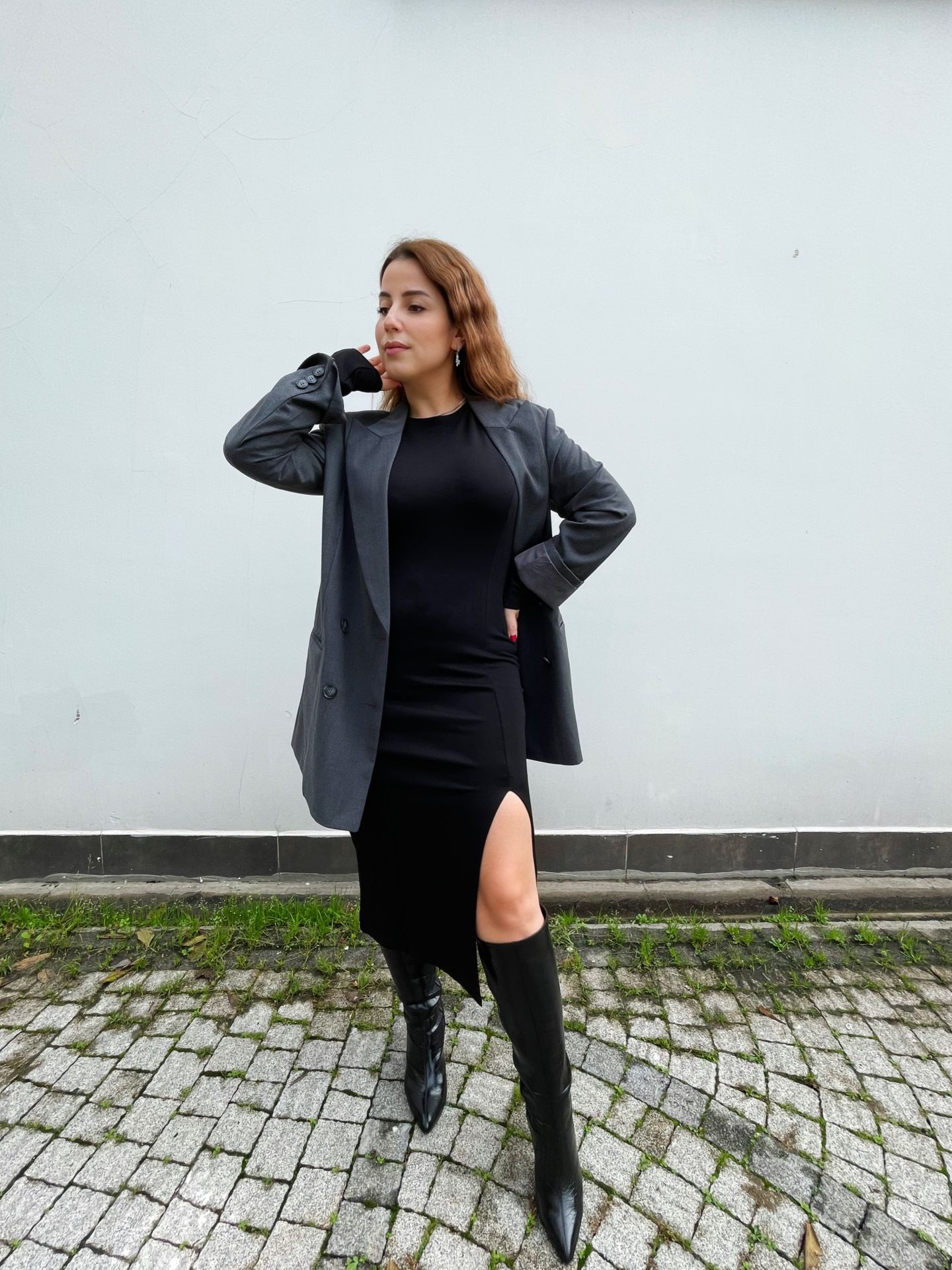 Pamuklu Kalem Elbise