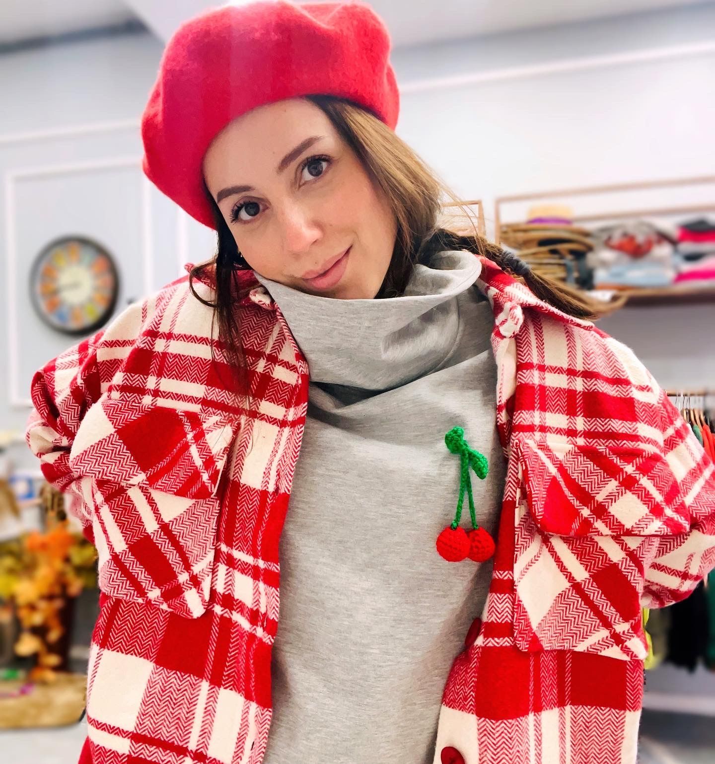 Kirazlı Sweatshirt
