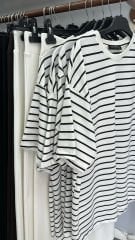 Çizgili Tshirt/Bluz