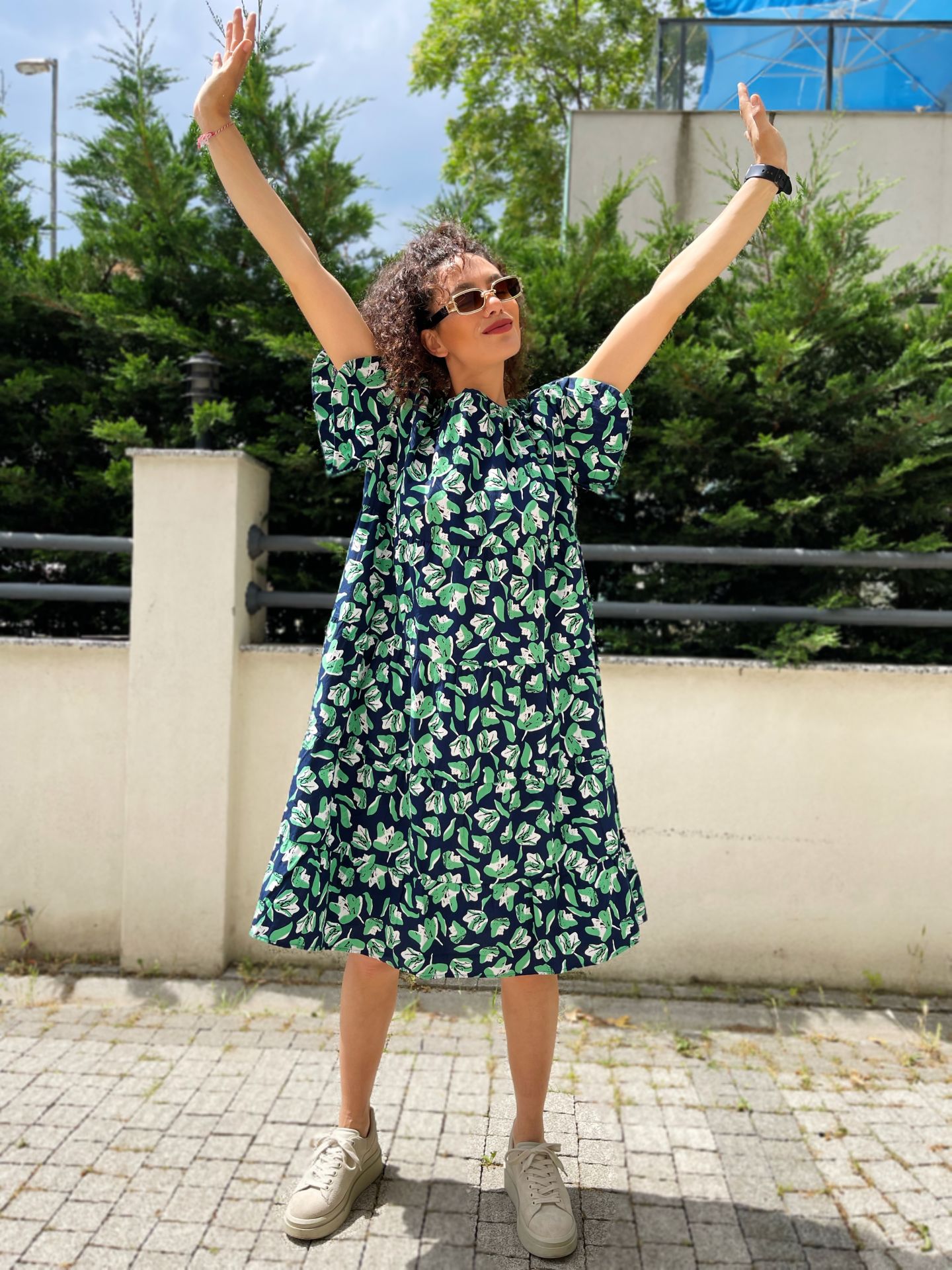 Oversize Bol Poplin Elbise