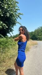 Saks Triko Fit Elbise