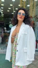 Oversize İnce Ceket