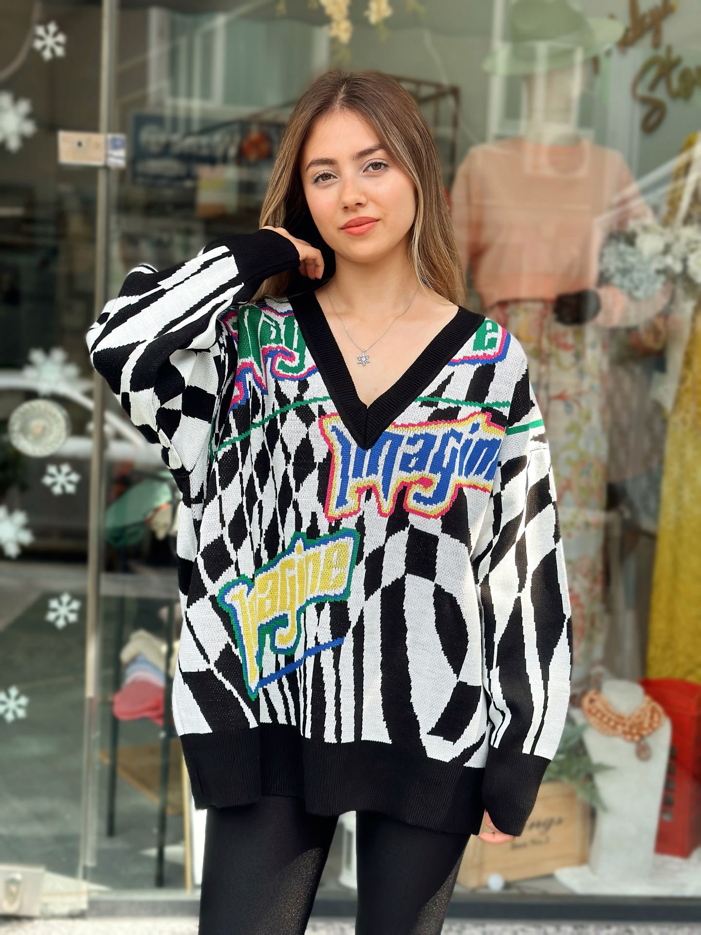Imagine Logo Oversize Kazak