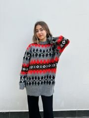 Yumoş Yün Dokulu Kazak