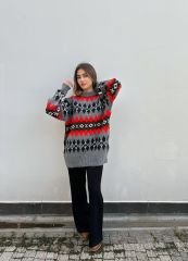Yumoş Yün Dokulu Kazak