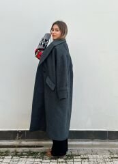 Kaşe Oversize Kaban
