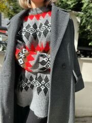 Kaşe Oversize Kaban