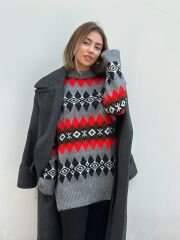 Kaşe Oversize Kaban