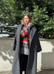 Kaşe Oversize Kaban
