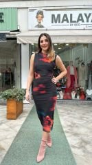 Streç Tül Elbise