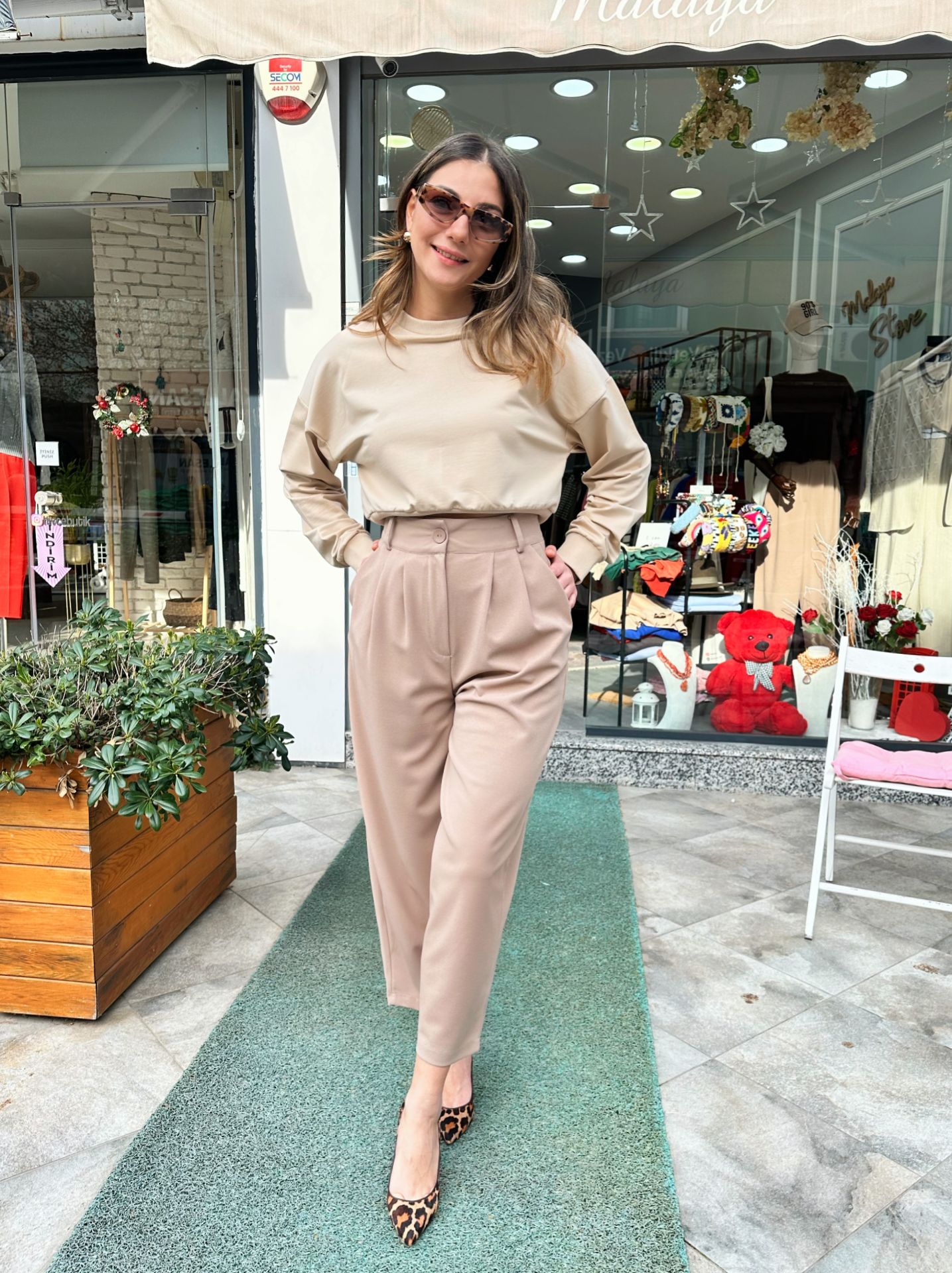İnce Krep Havuç Pantolon