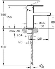 Artema Flo S A41936 Lavabo Bataryası