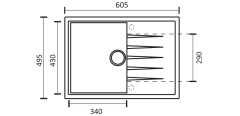 Aqua Quartz Mutfak Evyesi SPICA-Q20