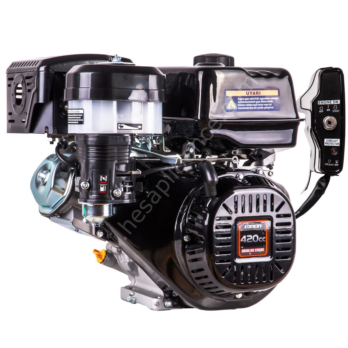 Loncin G420FD-I 15 Hp Marşlı Benzinli Motor Kamalı