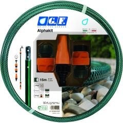 GF Bahçe Hortumu Alpha 1/2'' 25 mt. Adaptör Kitli