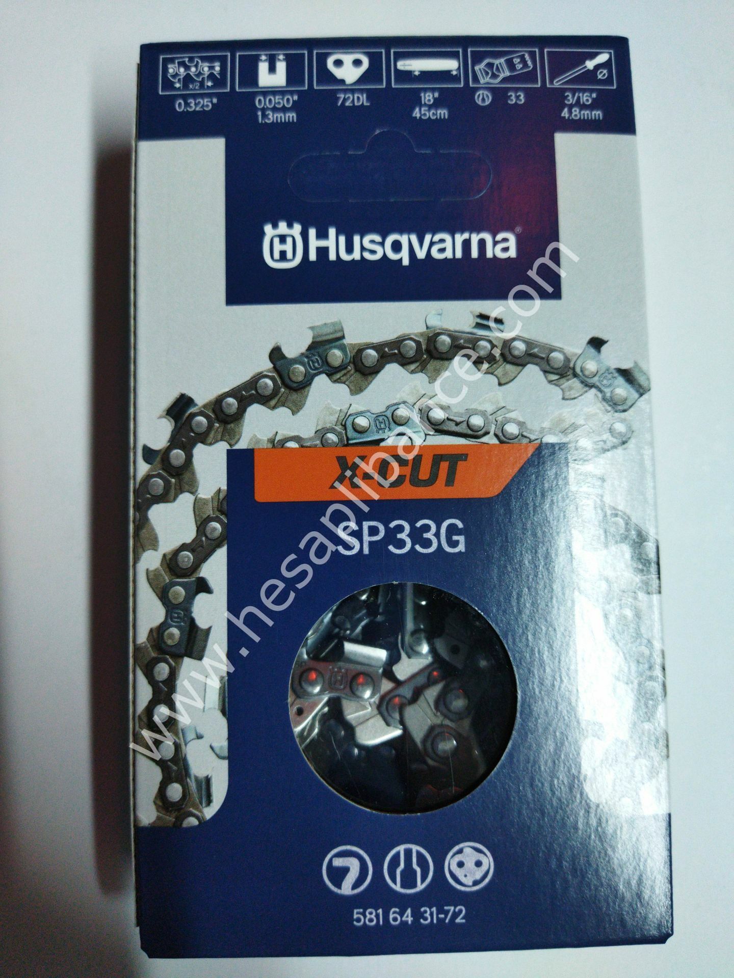 Husqvarna 51 Zincir 325 36 Diş 1,3 mm.