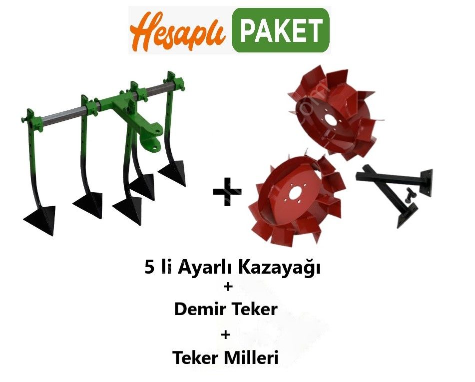 Yağmur Yet 320 Uyumlu 5 Li Kazayağı ve Demir Teker Takımı