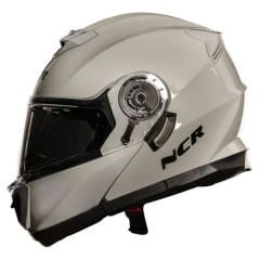 NCR Çene Açılır Motosiklet Kaskı - Stark Cool Grey 7c (gri)
